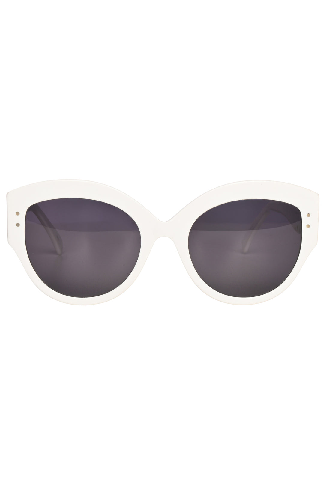 Alaia Laser Cut Round Sunglasses