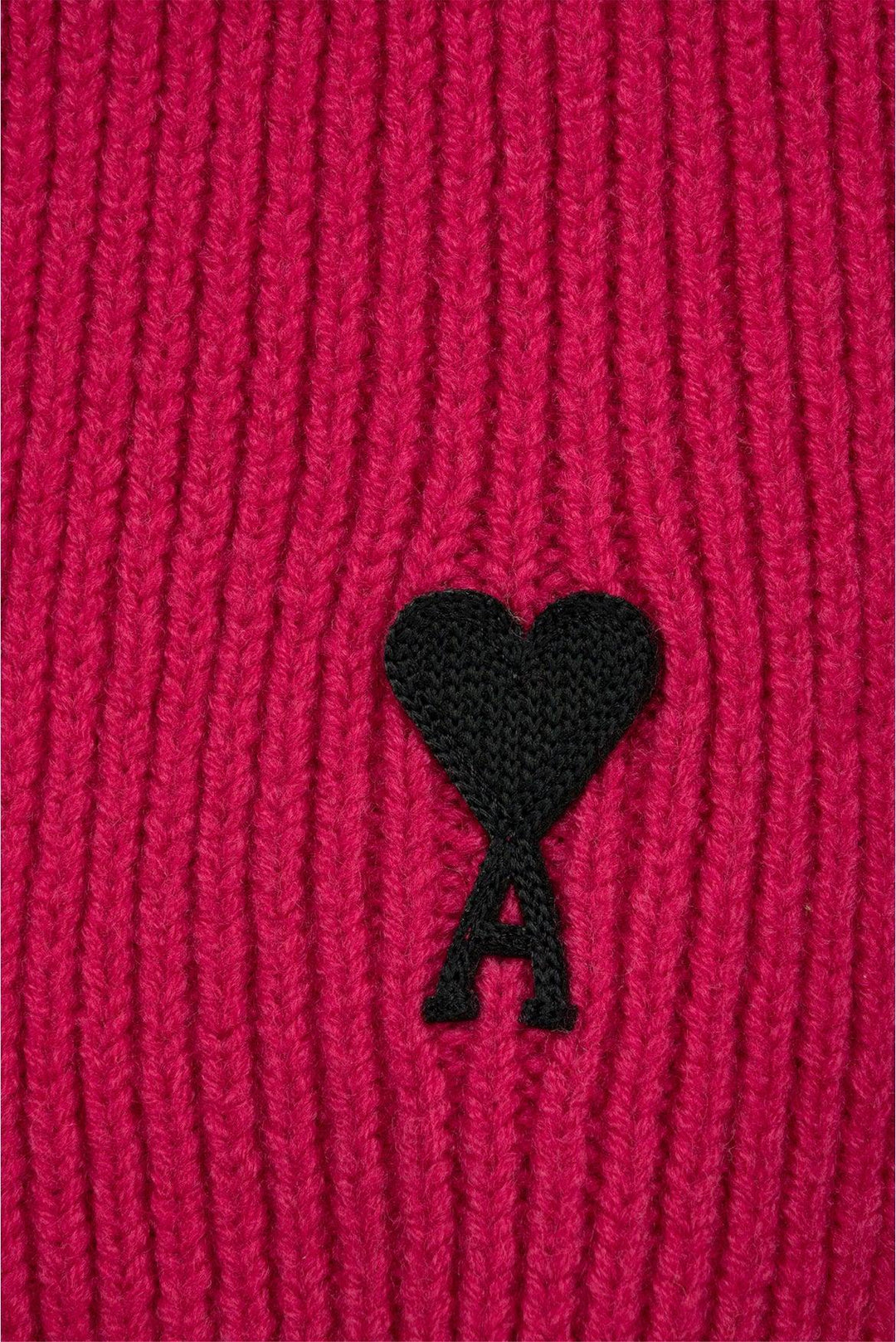 Ami Size OS Virgin Wool Knit Scarf