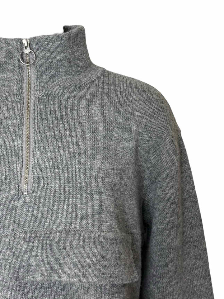 Kapital 5G Shetland Wool Half ZIP Size L Men's Sweater