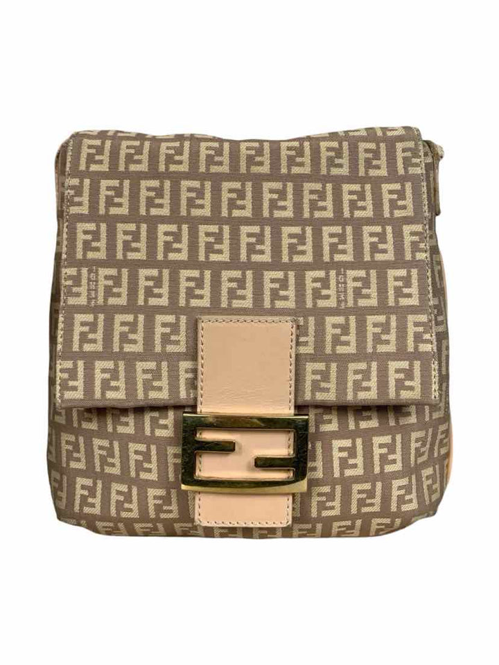 Fendi Zucchino Mama Baguette Crossbody