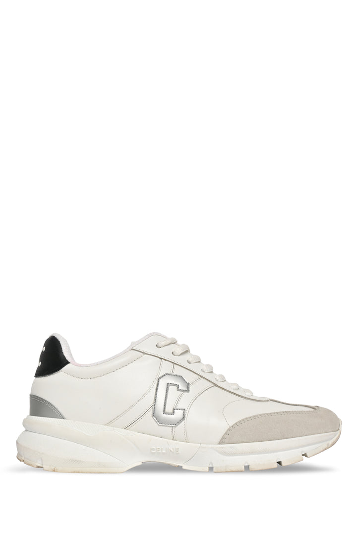 Celine Size 38 CR-02 Low Lace Up Sneaker