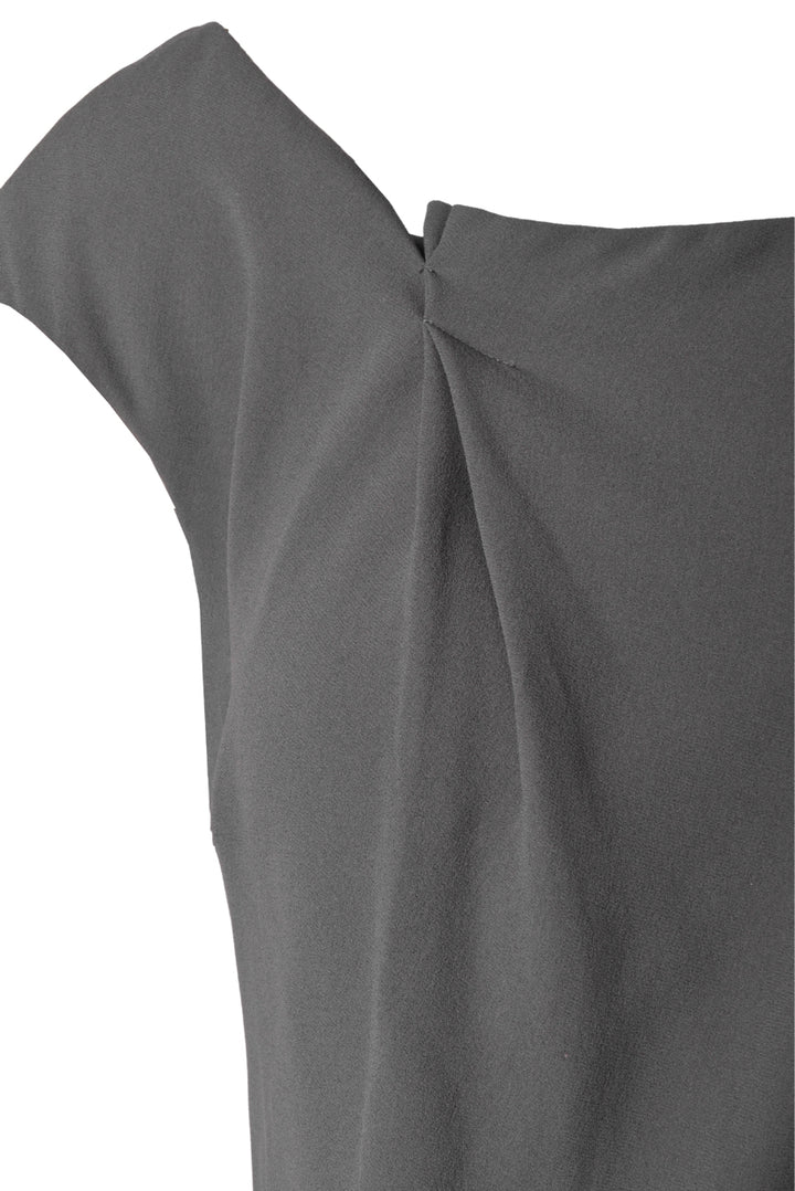 Brunello Cucinelli Size L Backless Monili Silk Dress