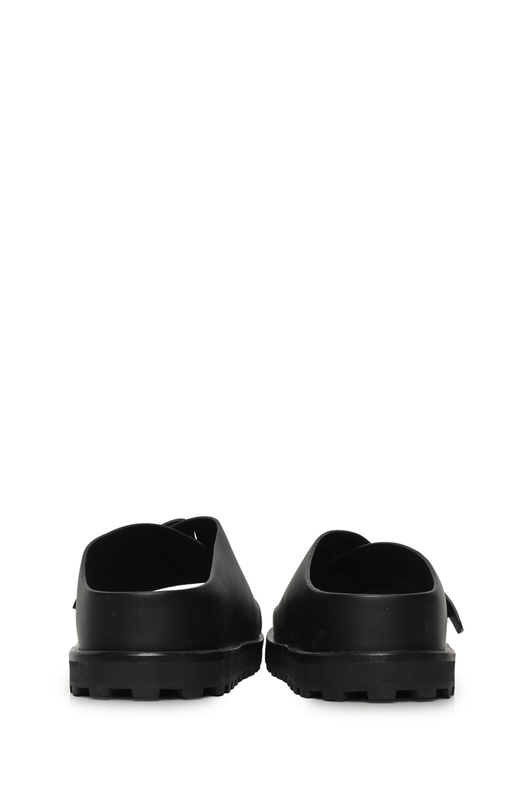 Jil Sander Size 39 Platform Leather Slides