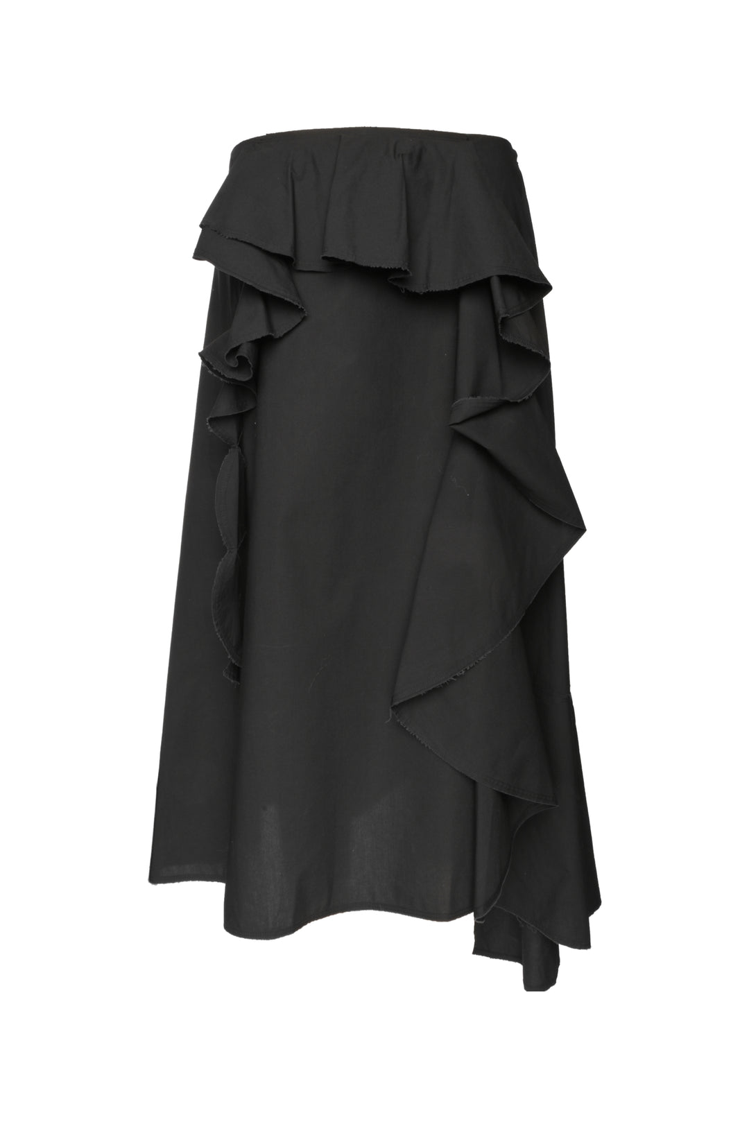 Acne Studios Size 40 2018 Hamina Pop Ruffle Midi Skirt