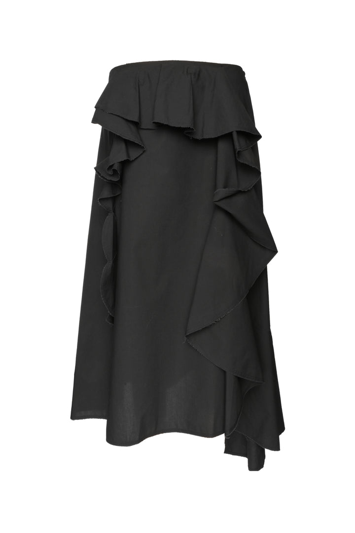 Acne Studios Size 40 2018 Hamina Pop Ruffle Midi Skirt