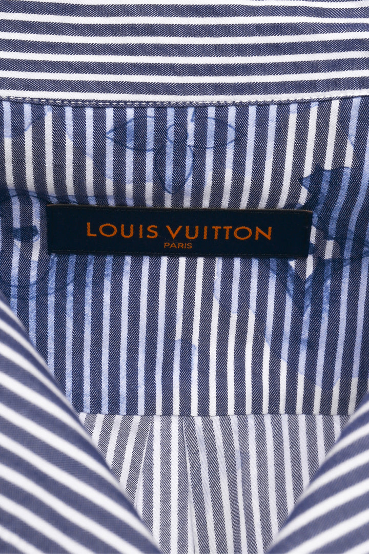 Louis Vuitton Size S Men's Watercolor Monogram Shirt Long Sleeve