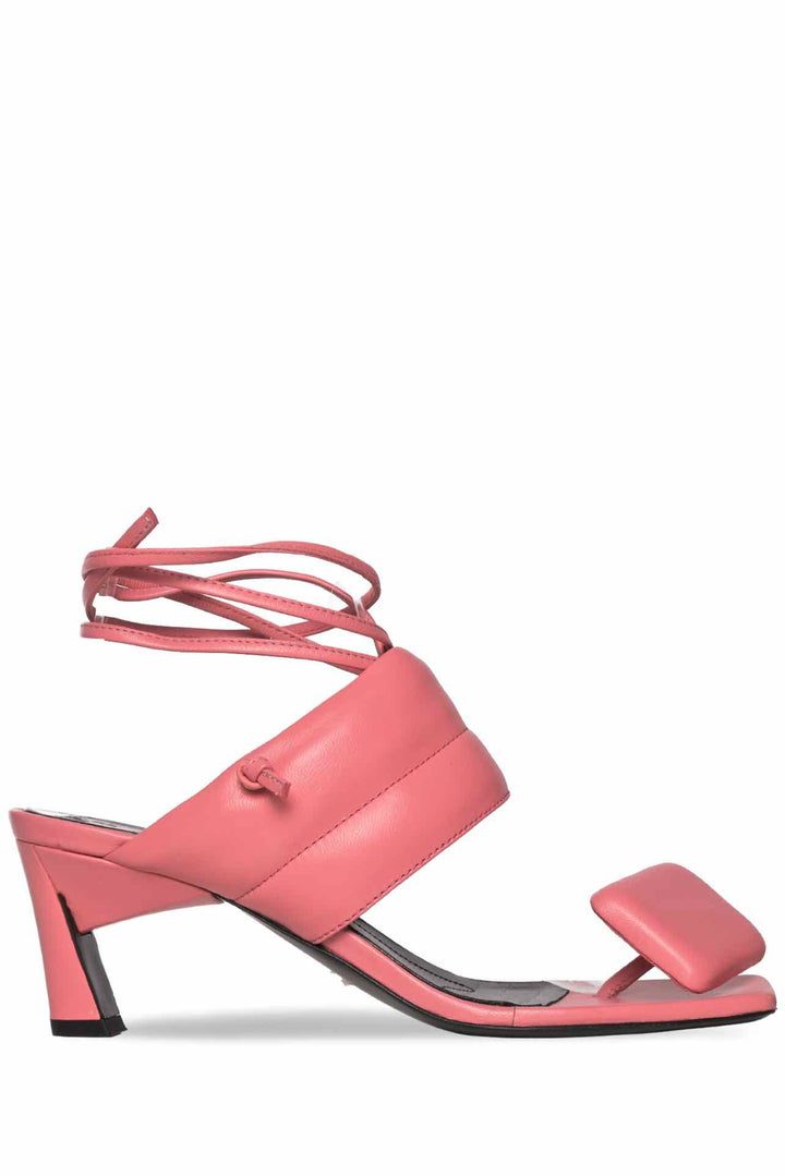 Marni Size 37.5 Quilted Strappy Heeled Sandals