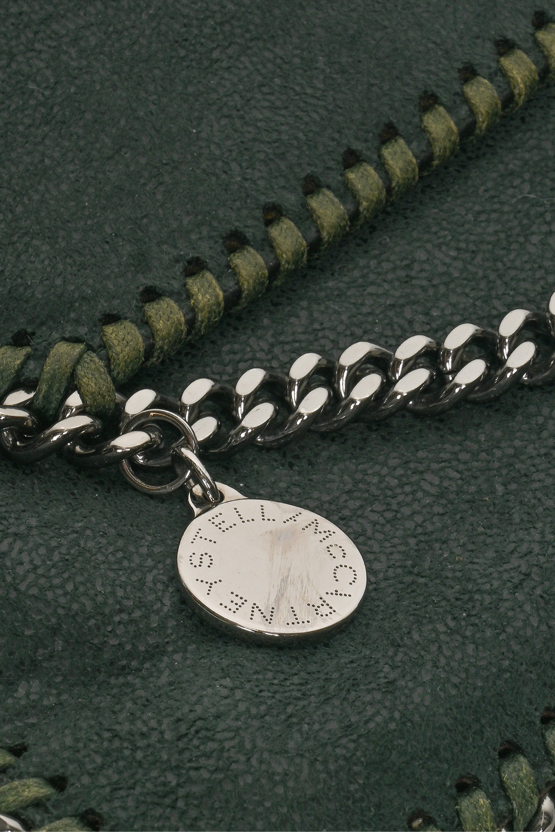 Stella Mccartney Falabella Shaggy Deer Vegan Suede Mini Chain Flap Crossbody