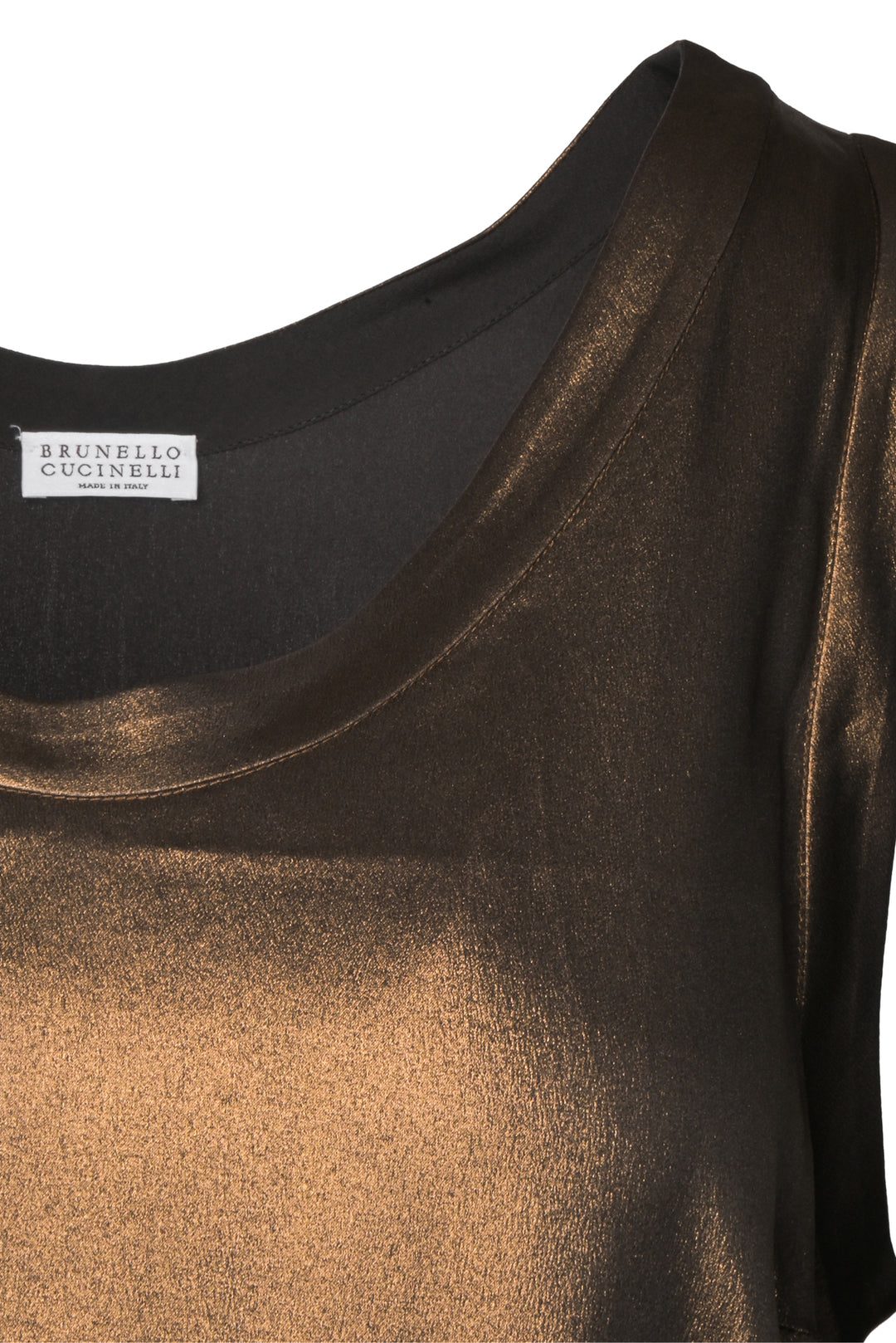 Brunello Cucinelli Size 3X Silk Scoop Neck Tank Top