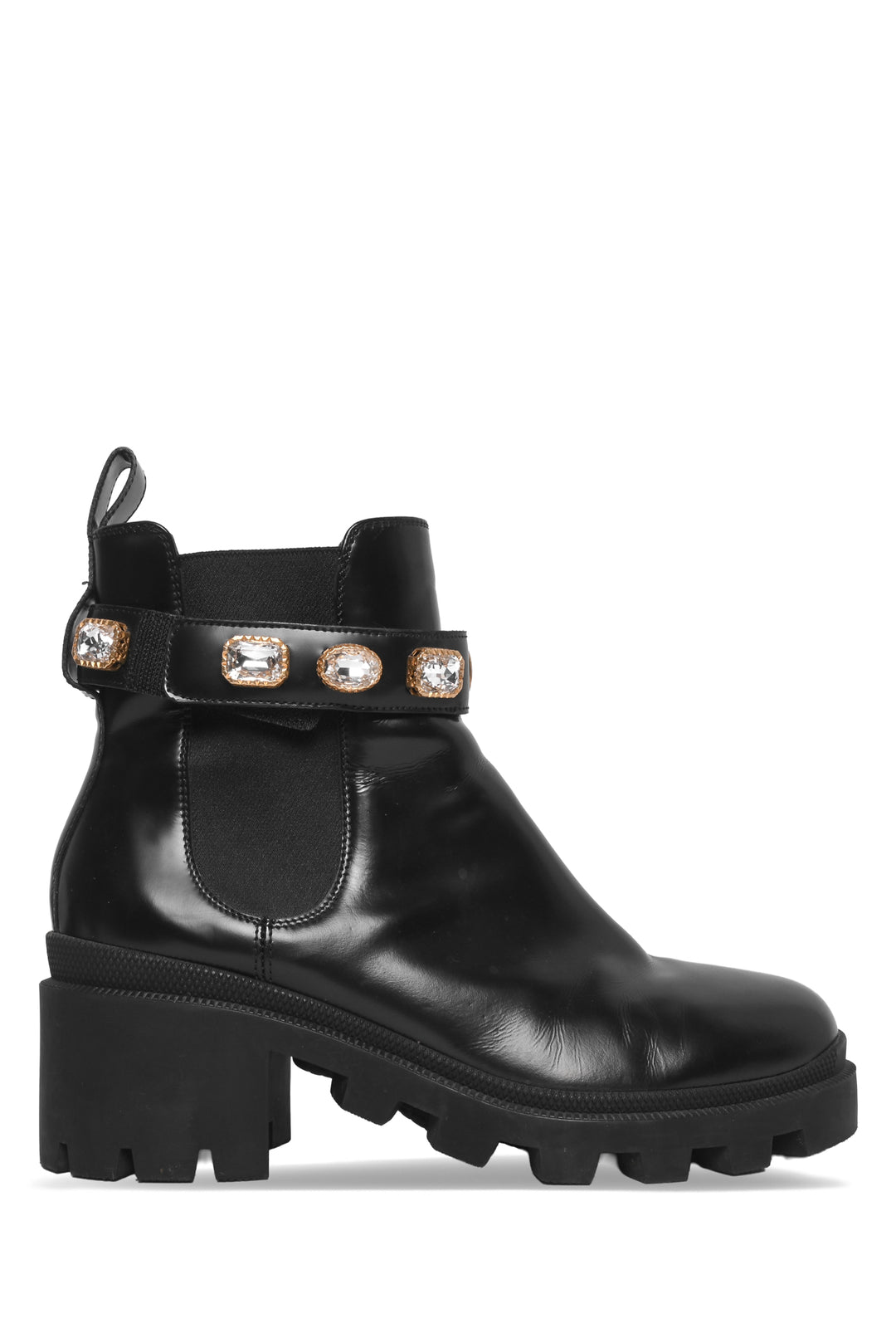 Gucci Trip Jewle Size 39.5 Ankle Boots