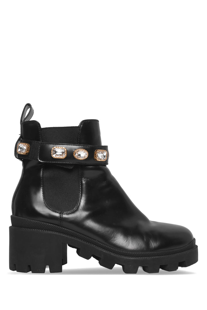 Gucci Trip Jewle Size 39.5 Ankle Boots