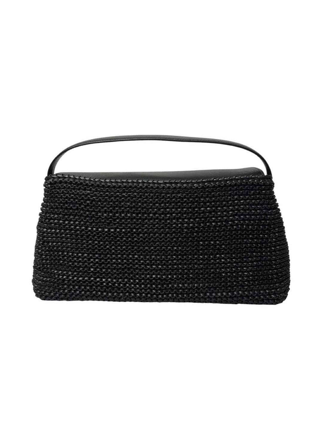 Toteme T-Lock Woven Leather Purse