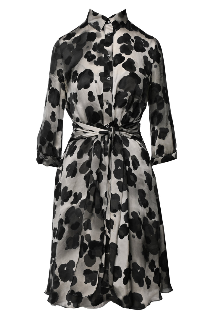 Moschino Cheap and Chic Size 10 Silk Shirt Dress