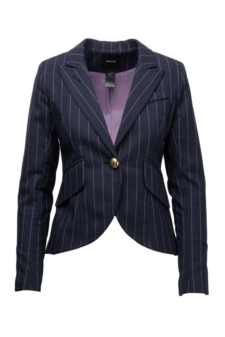 Smythe Size XS Single Breasted Fitted Blazer