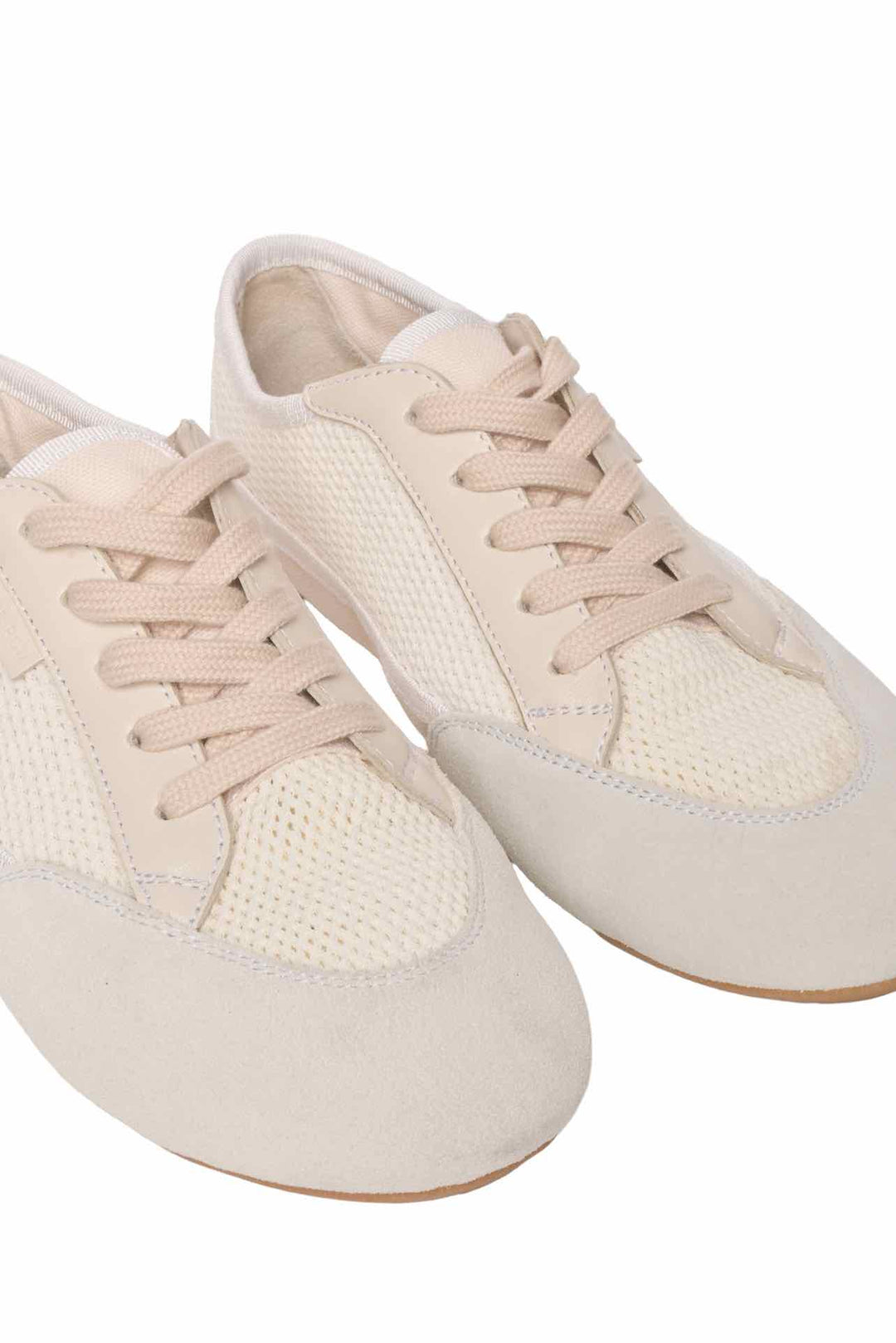 The Row Size 37.5 Bonnie Suede & Mesh Sneaker