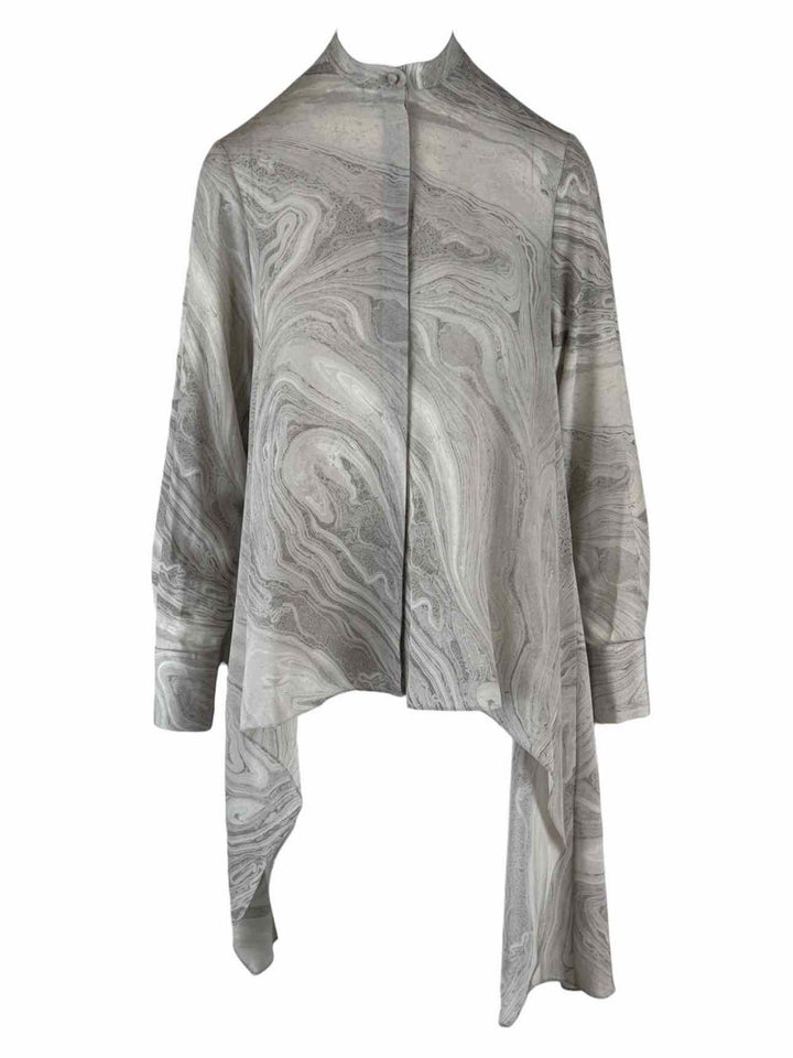 Alexander Mcqueen Size 40 2017 Pattern Blouse