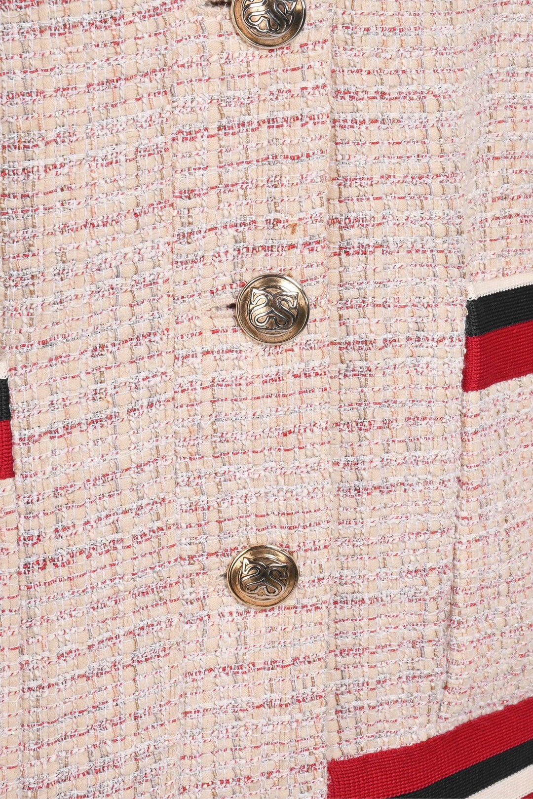 Sandro Size 38 Tweed Jacket & Mini Skirt Set