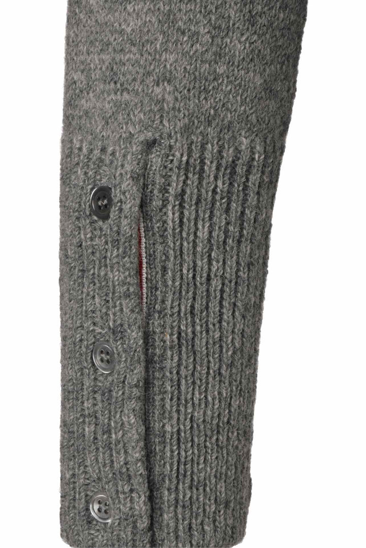 Thom Browne Size 40 Wool Jersey Stitch Classic 4-Bar Pullover Sweater
