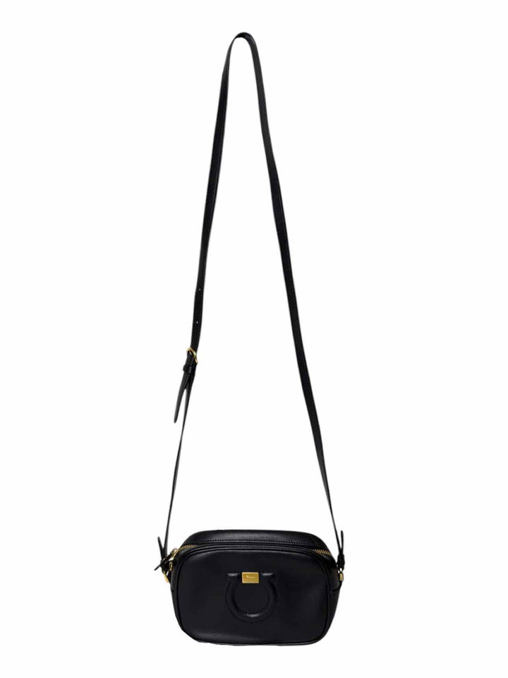 Ferragamo Gancini Small Camera Bag Purse