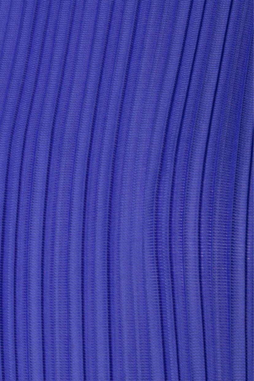 Pleats Please Size 3 Perforated Pleated Turtleneck Top