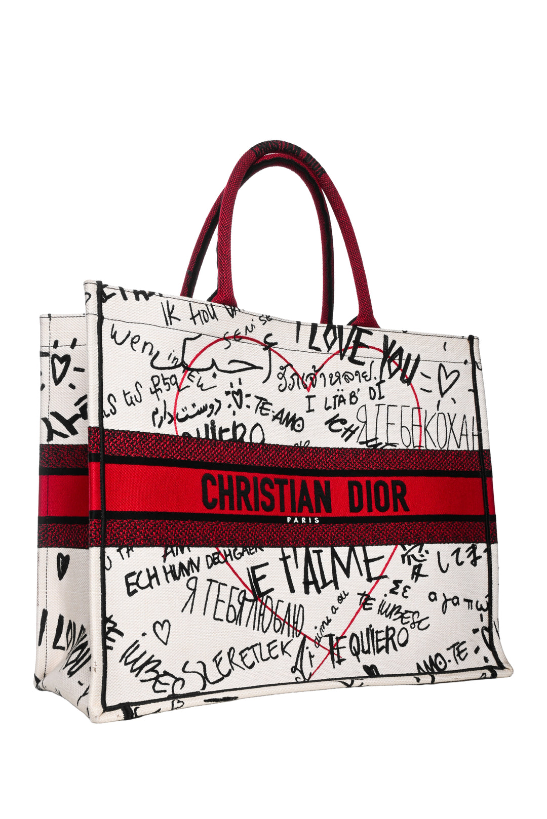 Dior Large Graffiti Book Tote