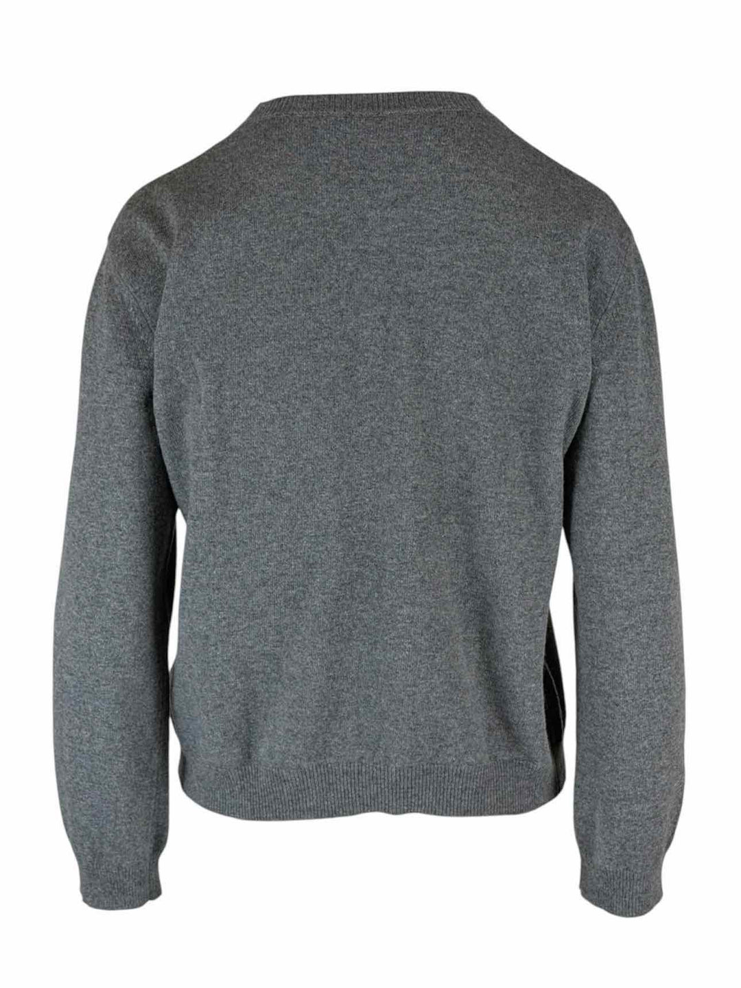 Valentino Size M Wool & Cashmere Blend Logo Sweater