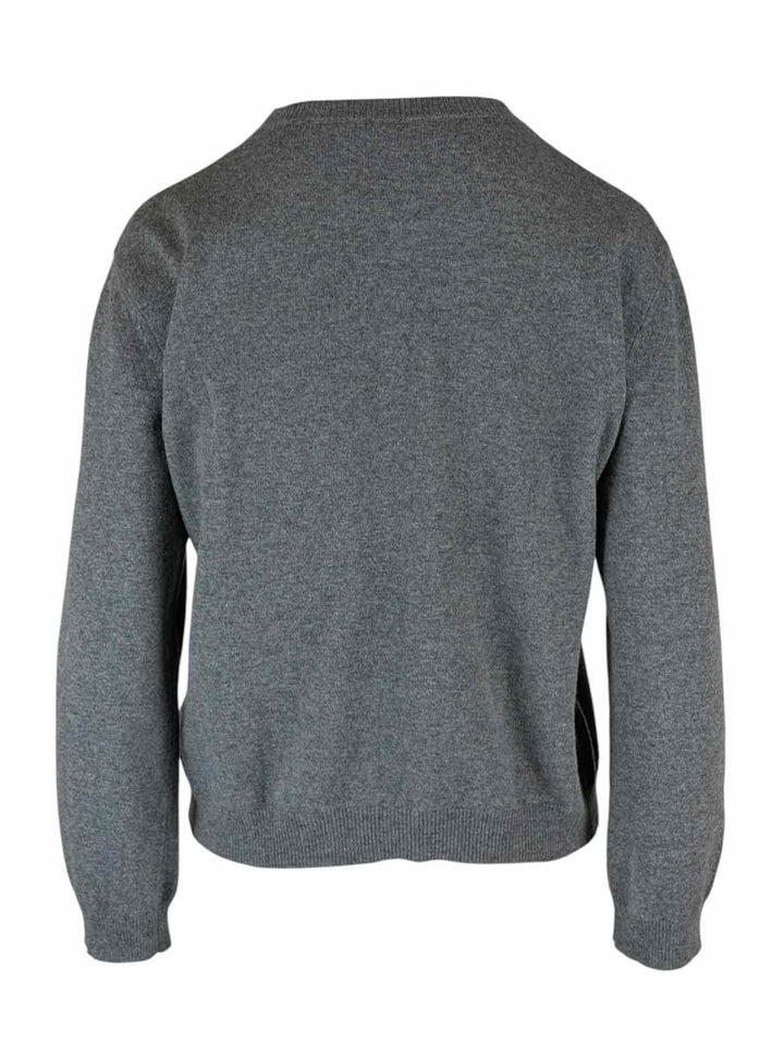 Valentino Size M Wool & Cashmere Blend Logo Sweater