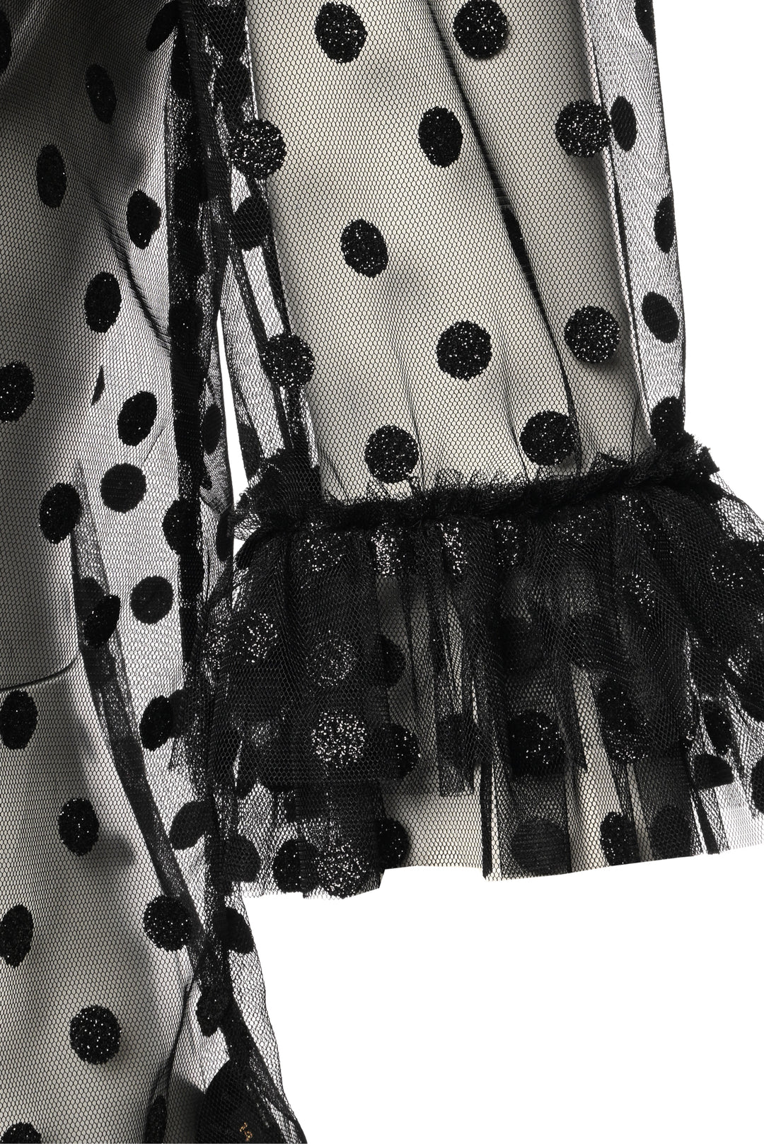 The Vampire's Wife Tulle Polkadot Size 10 Blouse