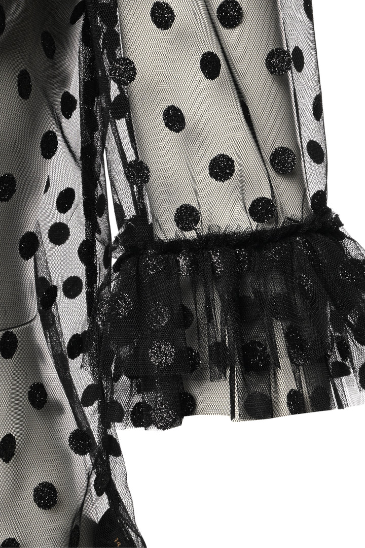 The Vampire's Wife Tulle Polkadot Size 10 Blouse