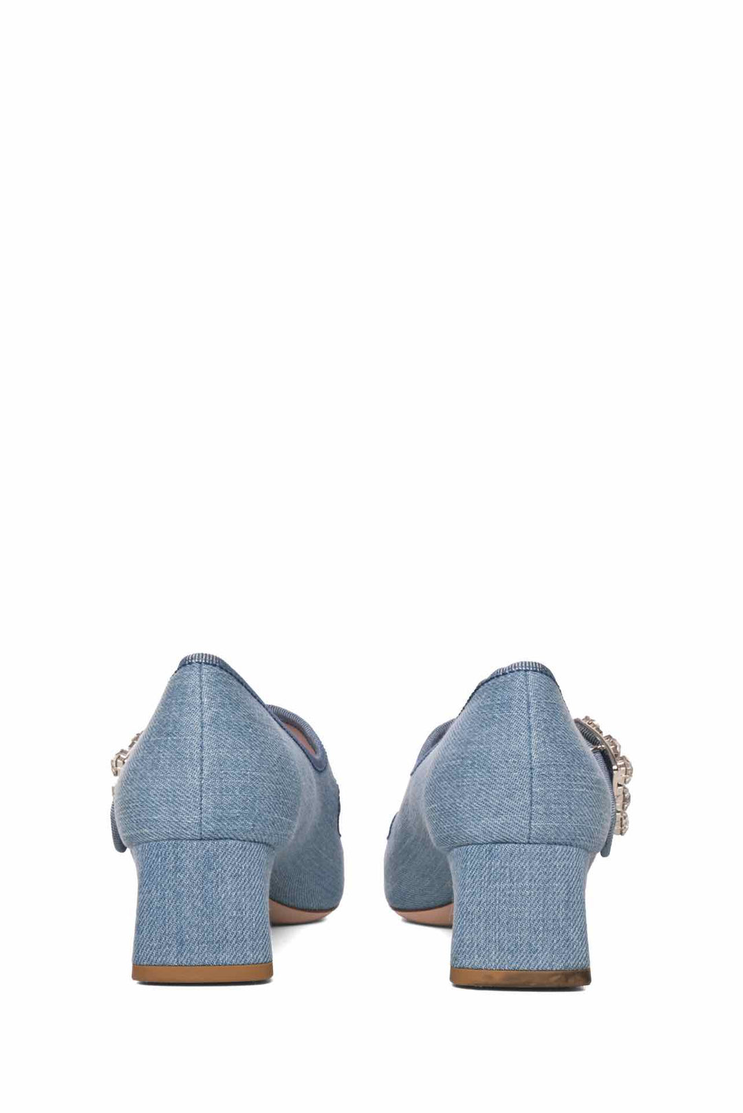 Roger Vivier Size 35 Tres Vivier Strass Buckle Babies Mary Jane Pumps