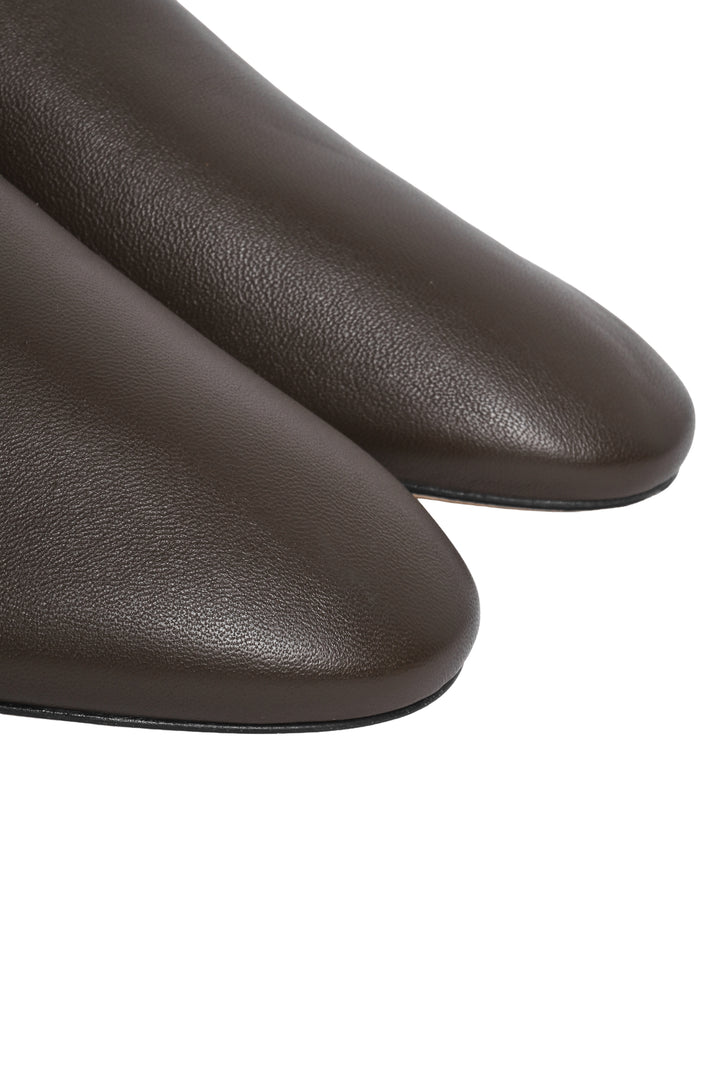 Khaite Size 38.5 Otto Soft Leather Mules