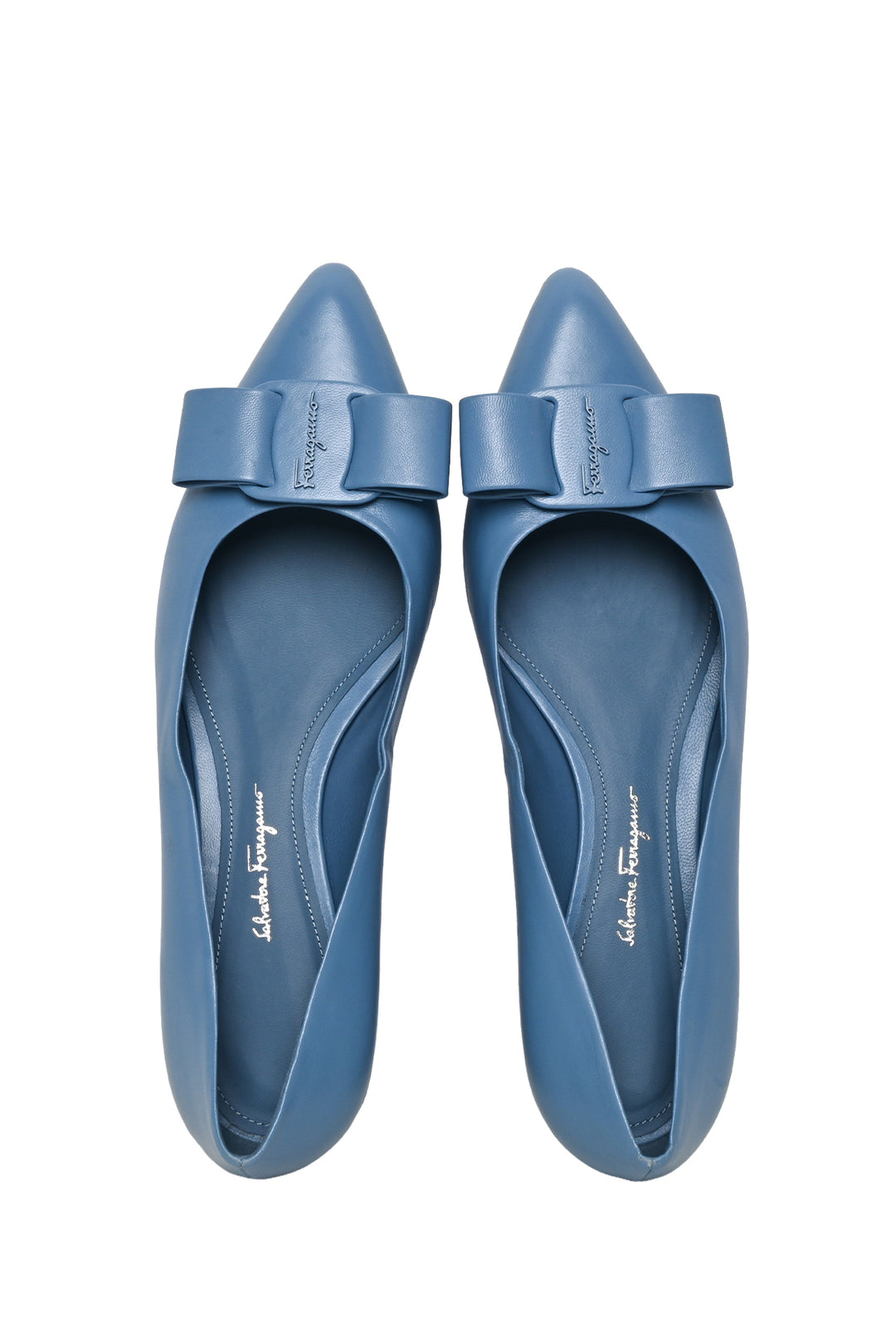 Salvatore Ferragamo Size 9.5 Viva Pointed Toe Flats