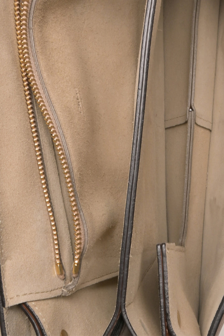 Chloe Woven Calfskin Medium Faye Shoulder Bag