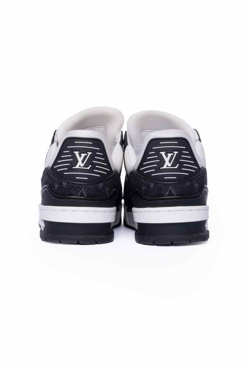 Louis Vuitton Size 37 Low Denim Noir Trainer