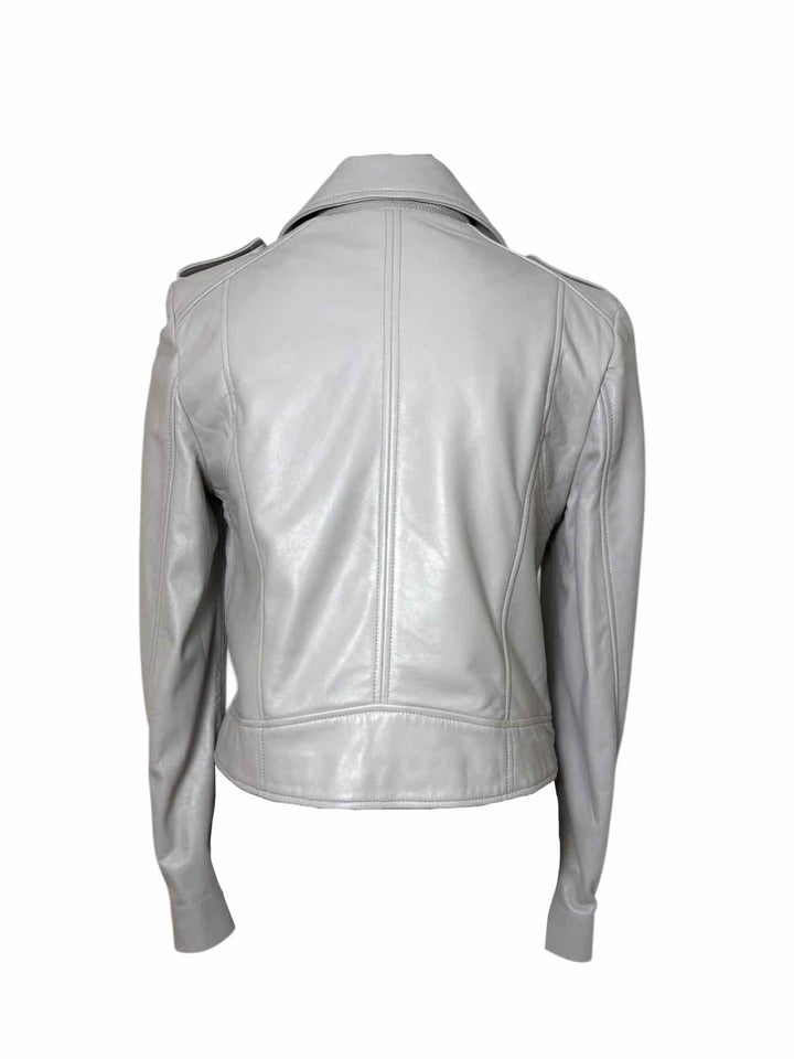 Lamarque Size M Leather Moto Jacket