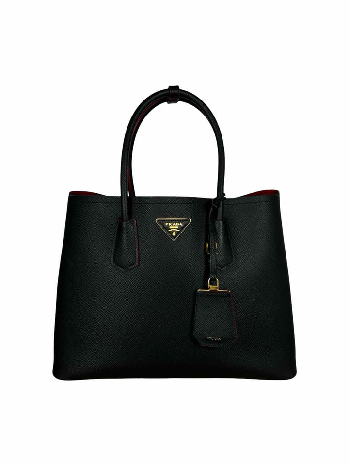 Prada Saffiano Double Tote