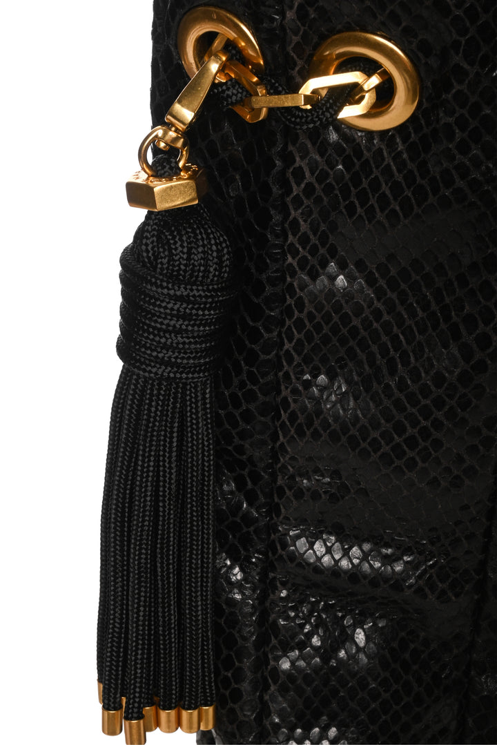 Marc Jacobs Python Effect Shoulder Bag