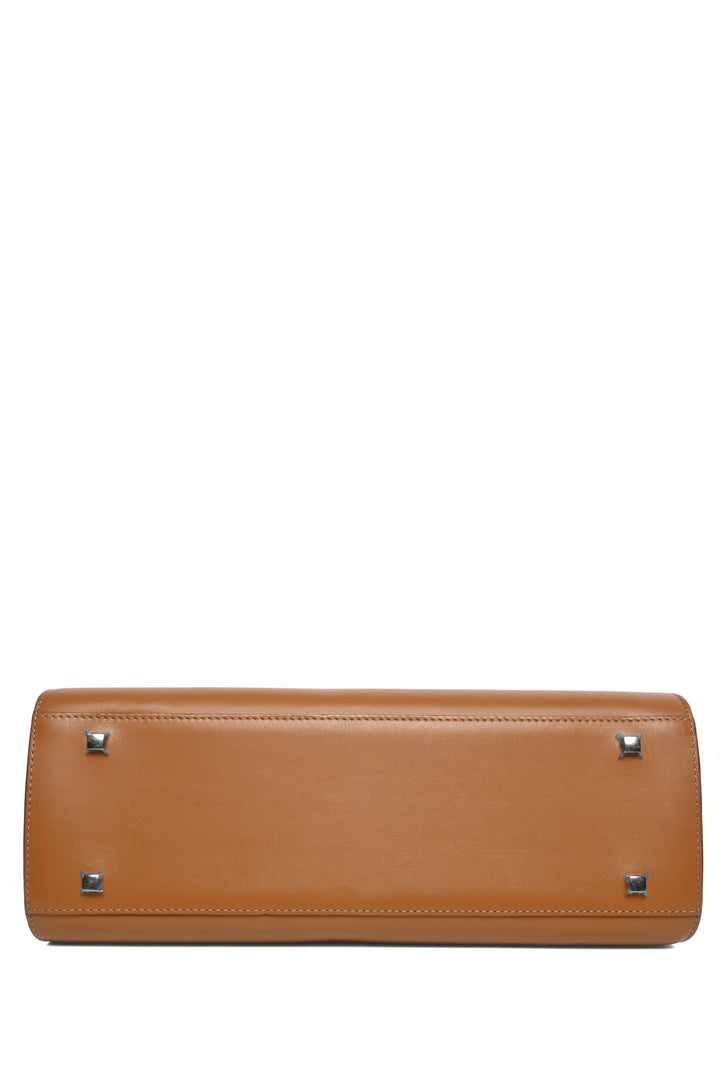Delvaux Leather Tempete GM Shoulder Bag