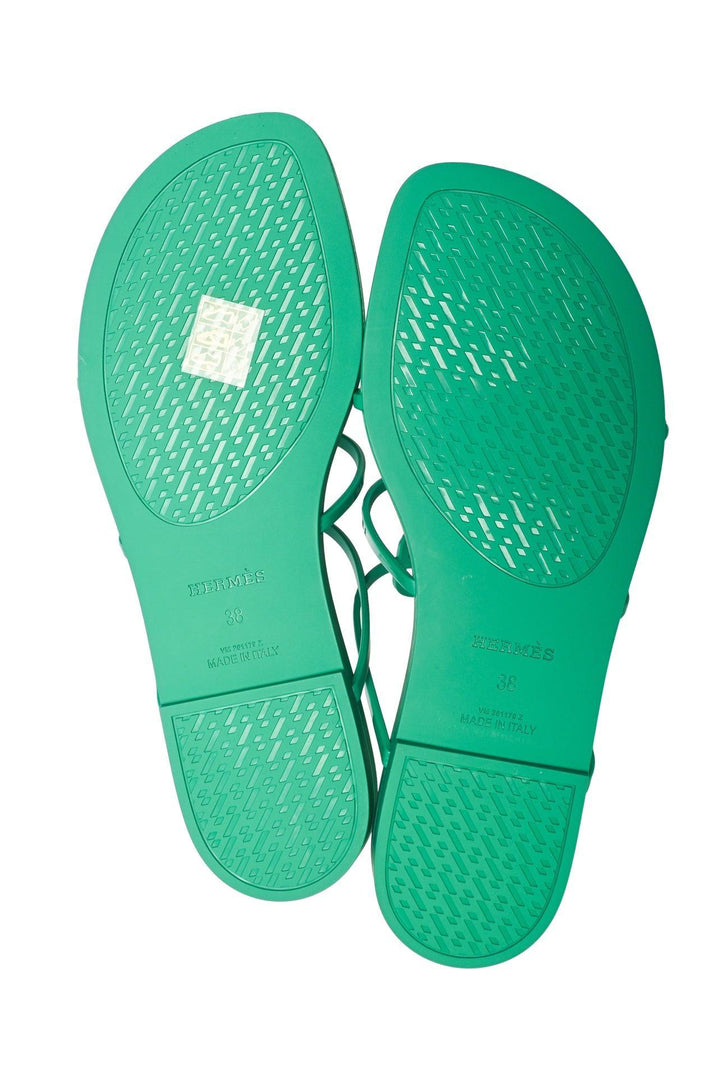 Hermes Size 38 Mykonos Sandals
