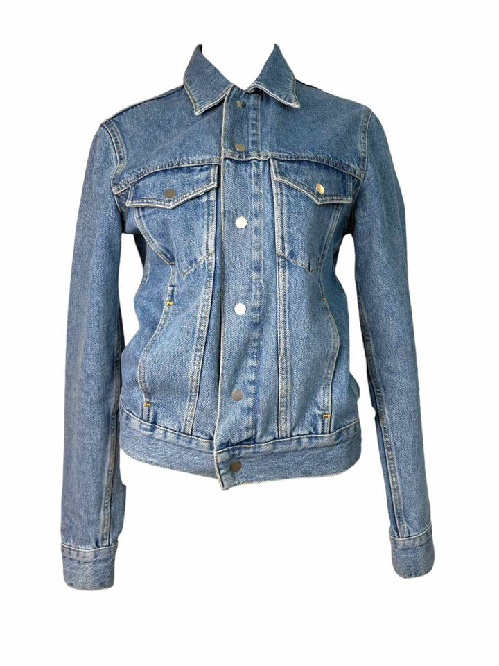 Sandro Size S Blue Denim Jacket