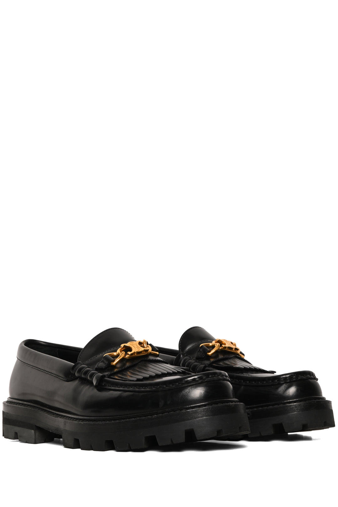 Celine Size 36.5 Margaret Loafer with Triomphe