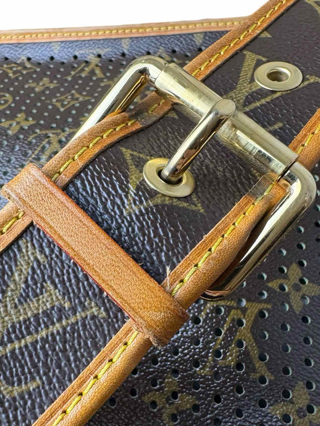 Louis Vuitton Perforated Musette  Purse