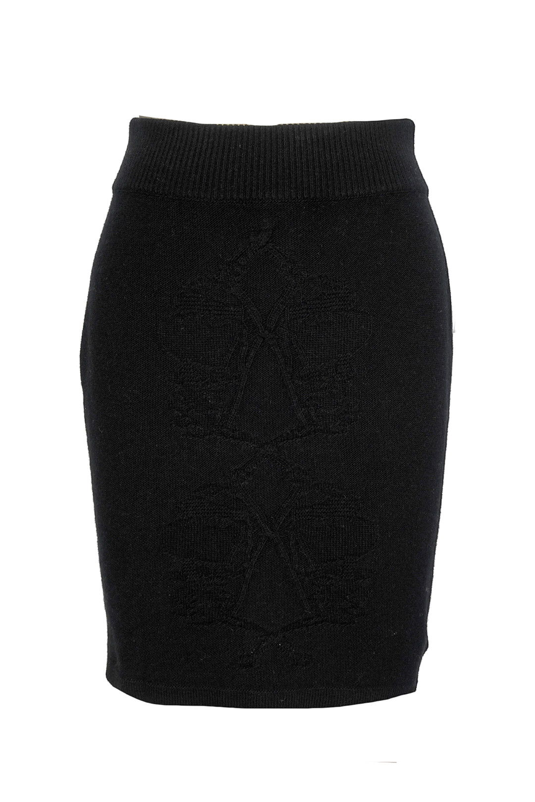 Hermes Size XS/S Knit Mini Skirt