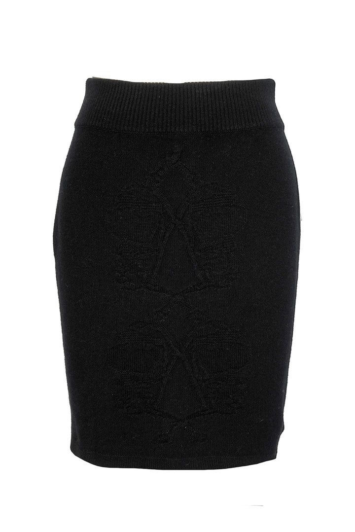 Hermes Size XS/S Knit Mini Skirt