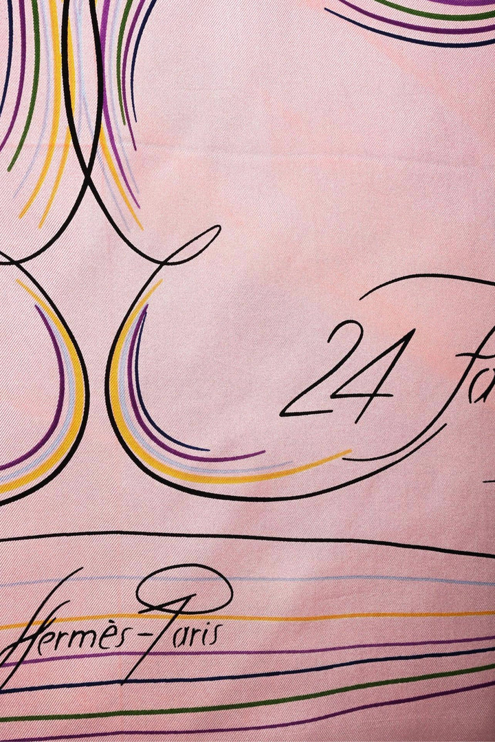 Hermes 24 Faubourg Silk Scarf