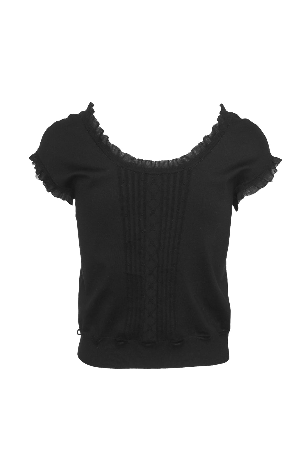 Hermes Size 38 Short Sleeved Sweater