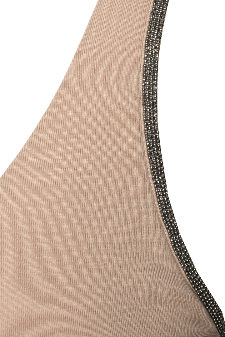 Brunello Cucinelli Size S/M Monili Trim Tank Top