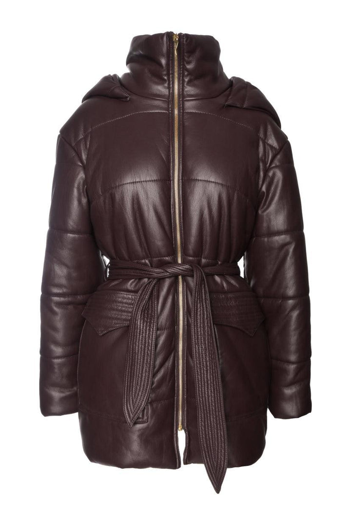 Nanushka Size S Vegan Leather Coat