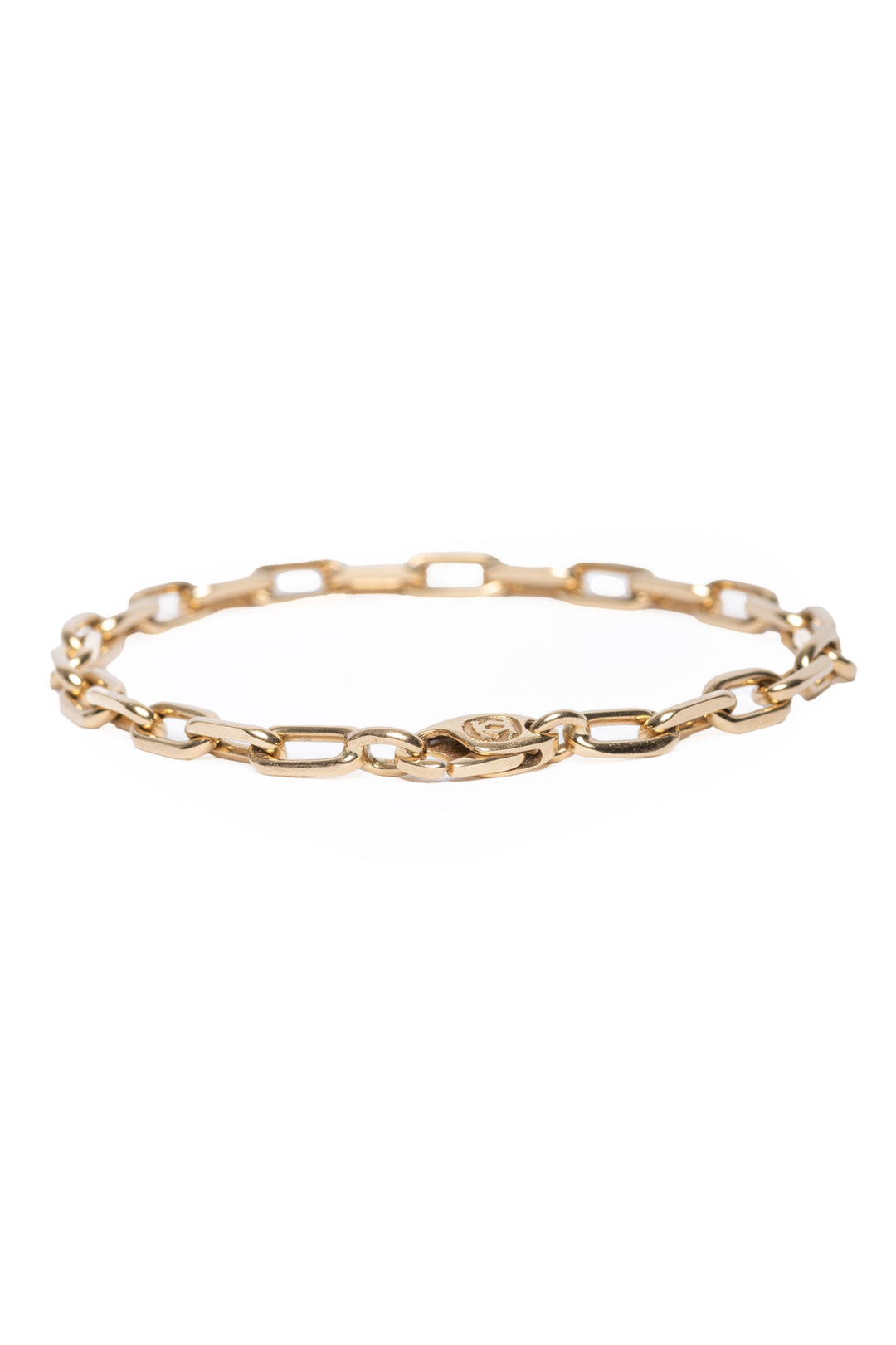 Cartier 18K Yellow Gold 'Santos de Cartier' Chain Bracelet