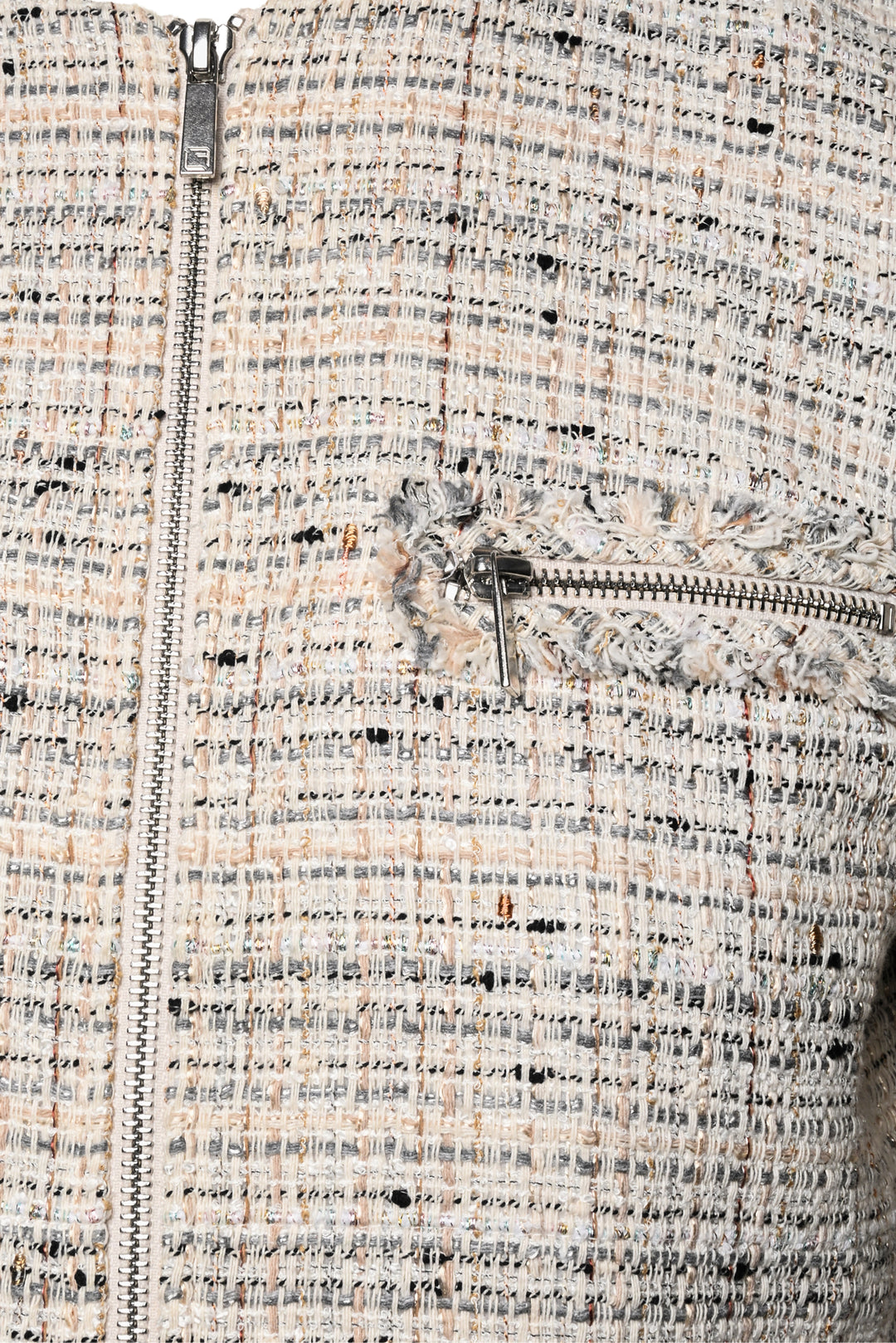 Lafayette 148 Size 4 Emelyn Metallic Tweed Jacket